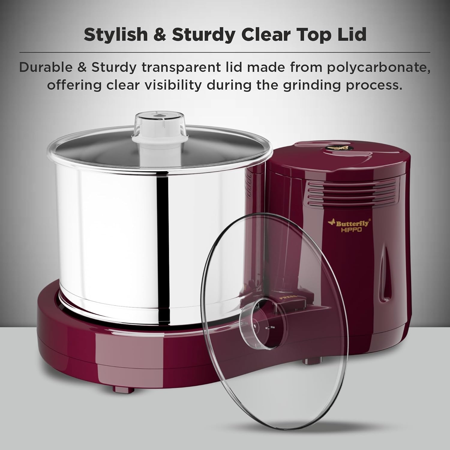Butterfly Blossom  2 Litres Table-Top Wet Grinder