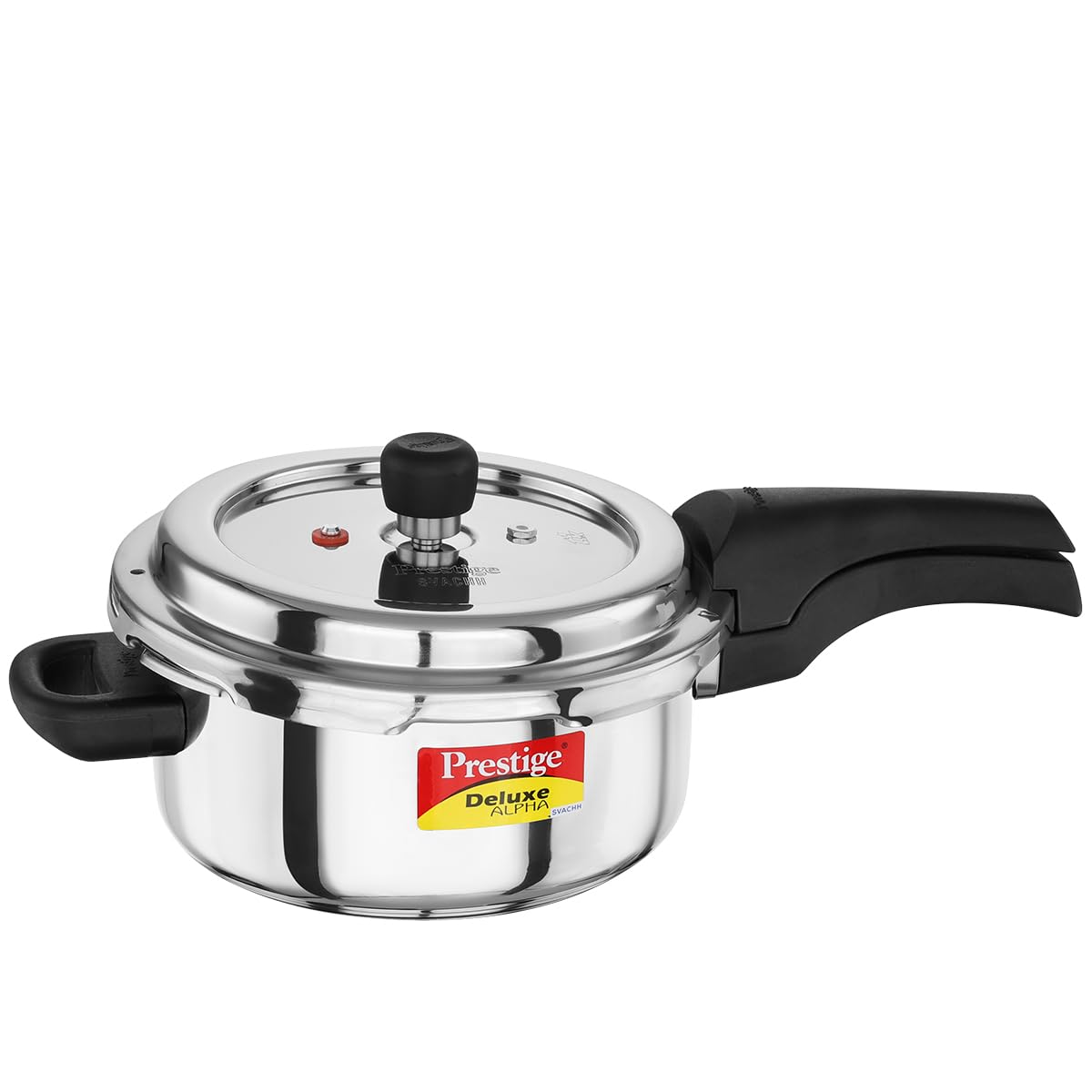 Prestige 3 Litre Stainless Steel Deluxe Alpha Svachh Cooker